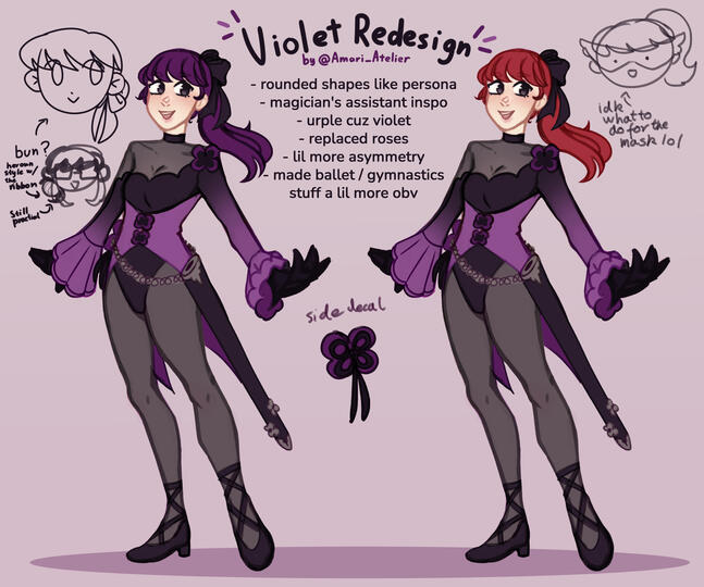 Persona 5 - Violet Fan Redesign