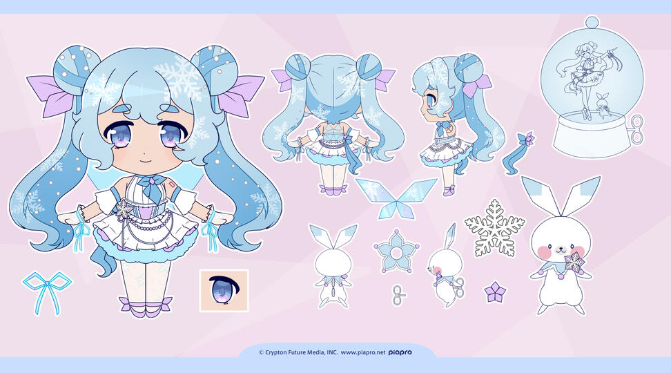 Snow Miku 2025 - Sugar Plum Fairy