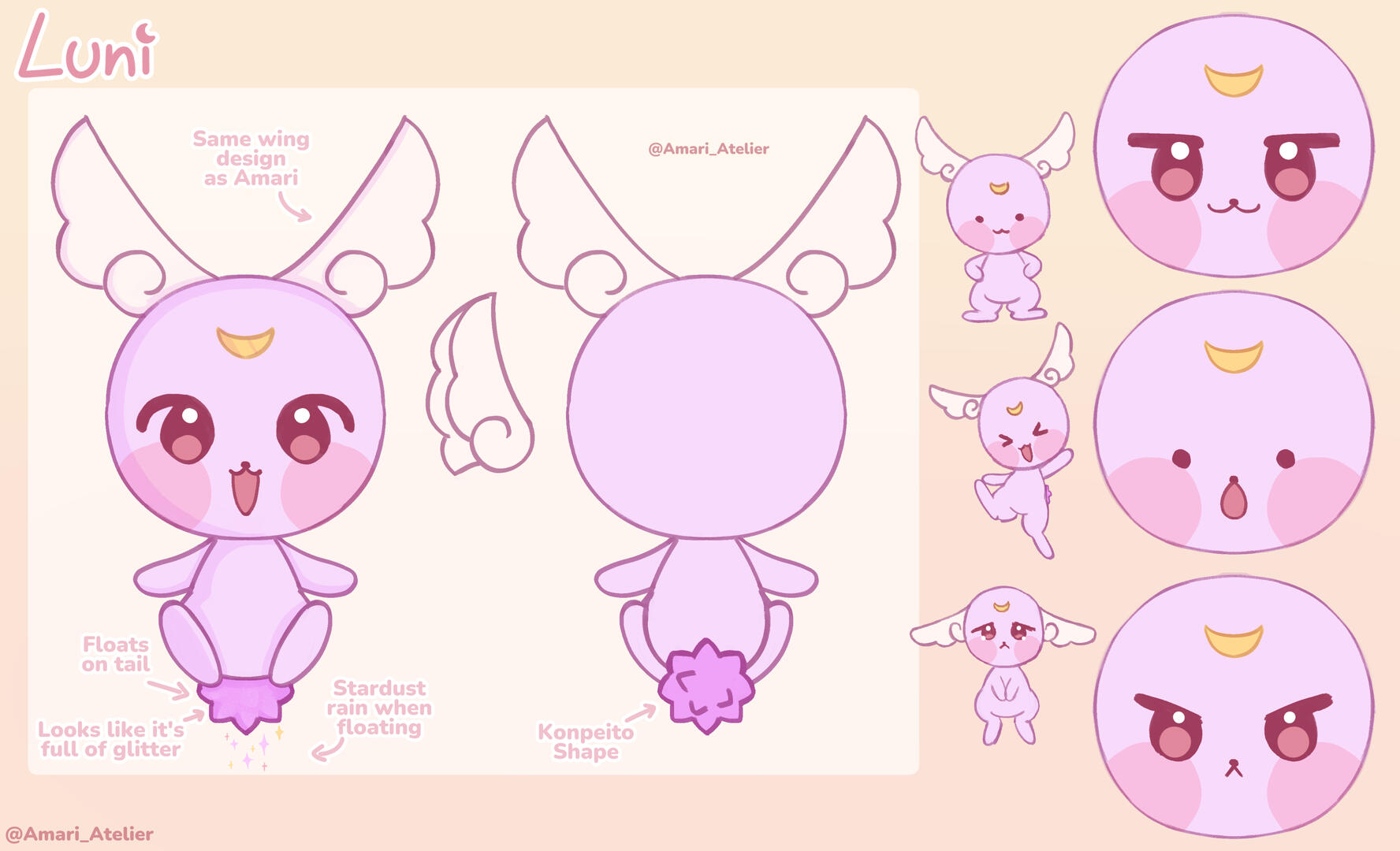 Luni Reference Sheet